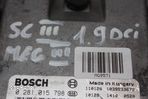 Sterownik silnika moduł ECU komputer Bosch 1.9 DCI RENAULT SCENIC III MEGANE III 0281015798 - 3