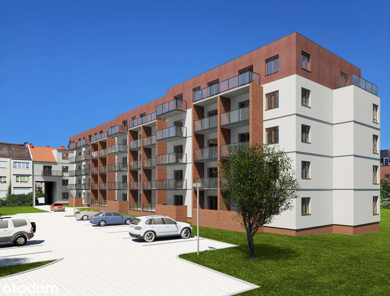 Nowe mieszkanie 2-pokojowe 36,7 m² z balkonem – Słubice, ul. Żwirki-4