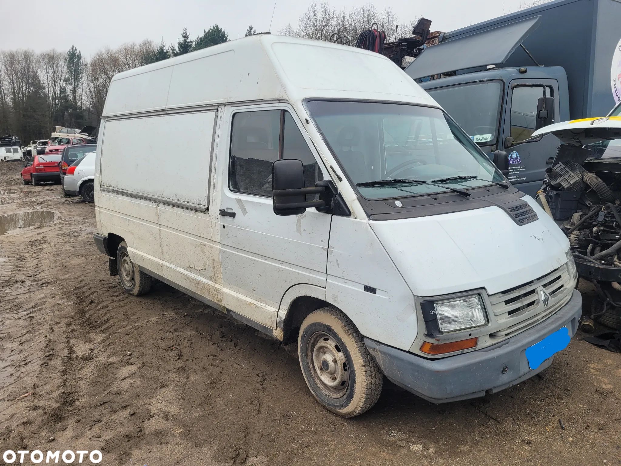 RENAULT TRAFIC 1 I maska pokrywa silnika klapa bagażnika zderzak lampa reflektor pas przedni stop lampy halogeny - 1