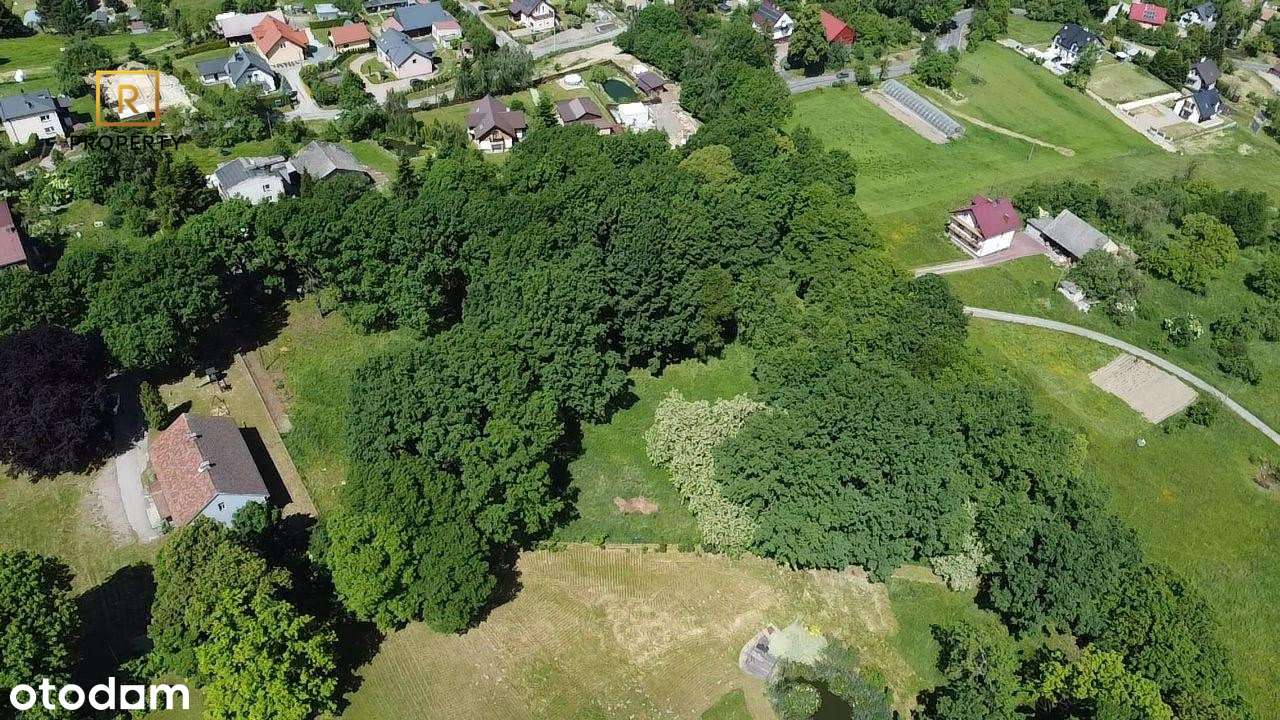 Widokowa działka inwestycyjna z prawomocnym pozwoleniem na budowę D...-6