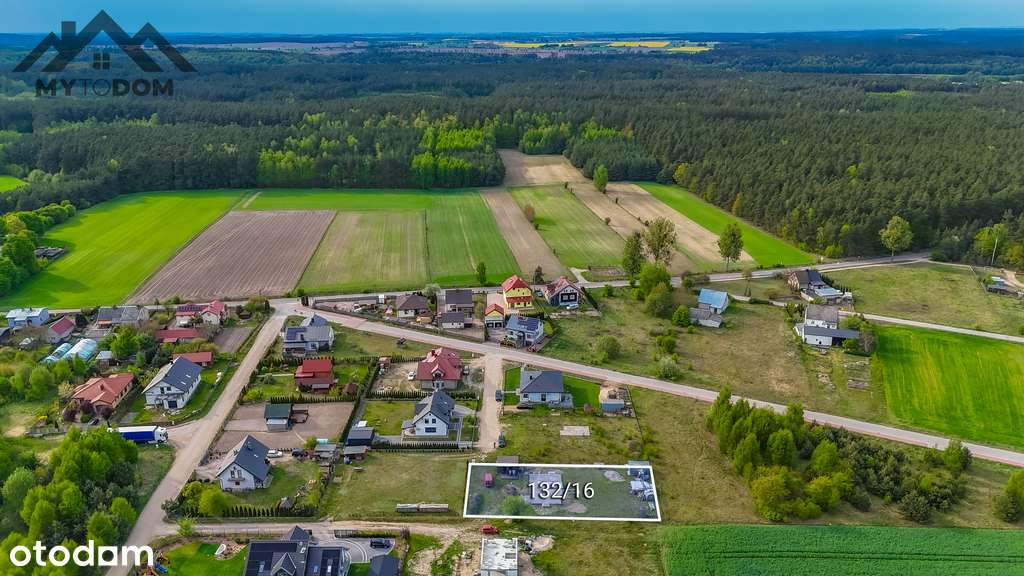 Działka budowlana 10 z rozpoczętą budową,Jamielnik - Pełny obrazek: 4/7