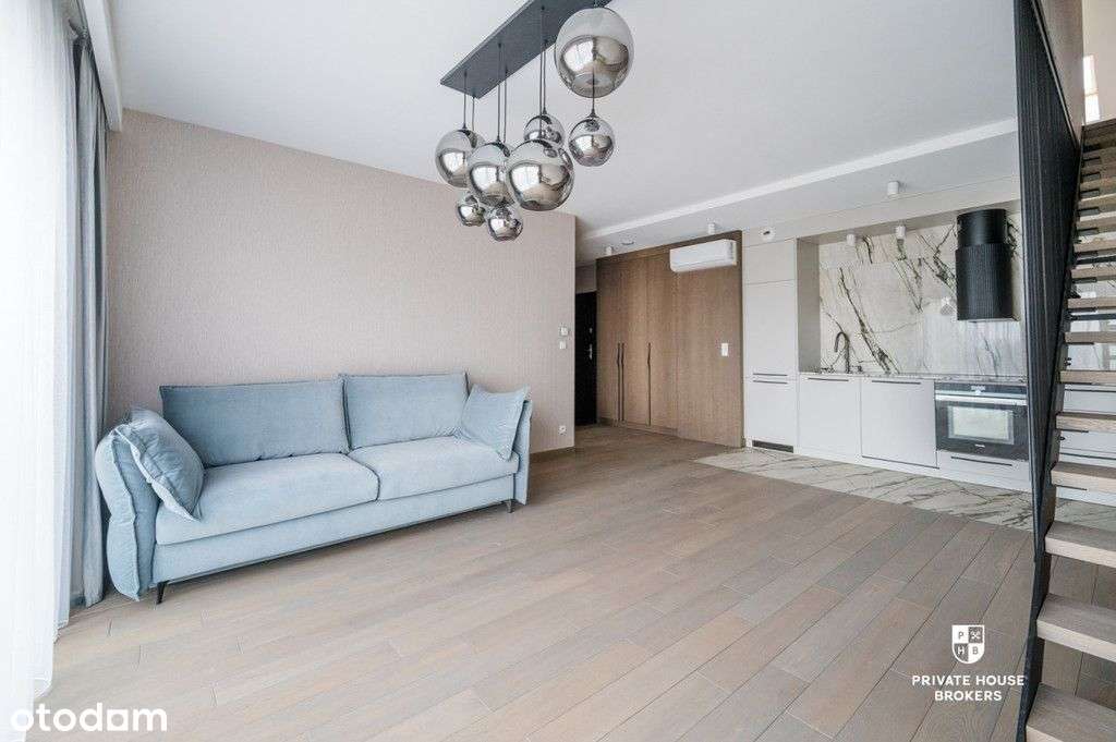Dwupoziomowy, wykończony apartament z tarasem - Pełny obrazek: 5/20