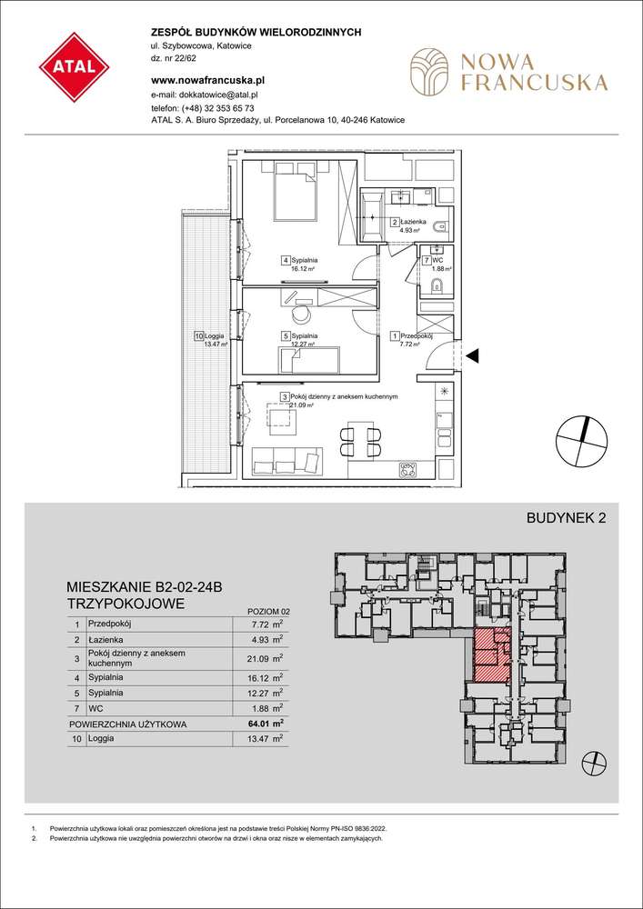 Mieszkanie – Katowice - Widok 2