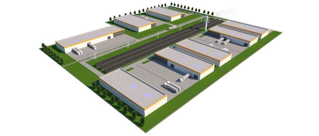 Działka inwestycyjna magazyny, produkcja-9