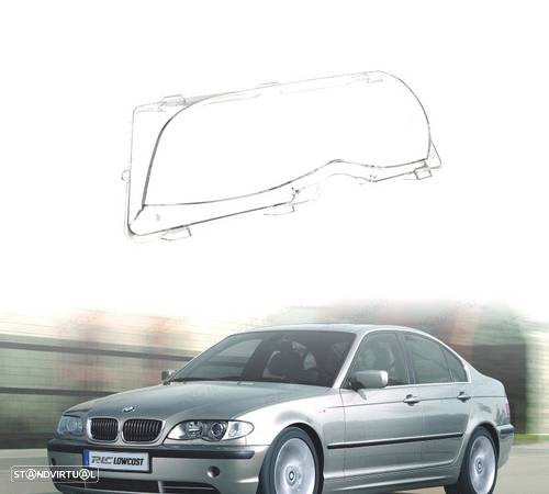 VIDRO FARÓL OPTICA FRONTAL ESQUERDA PARA BMW E46 BERLINA TOURING 01-05 - 1