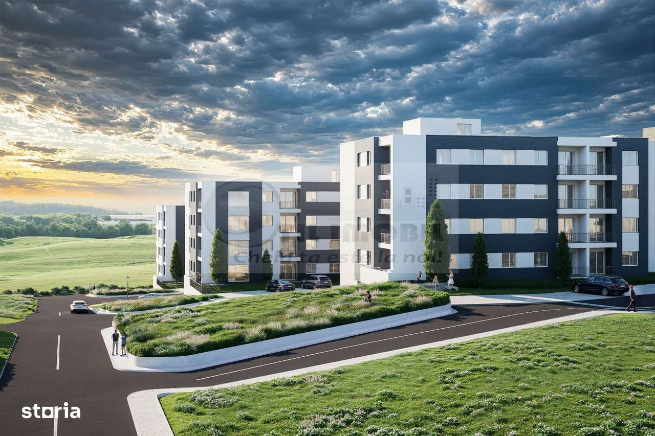 Apartament 2 camere Cug Valea Adanca, bloc nou, cartier rezidential - Imagine principală: 5/8