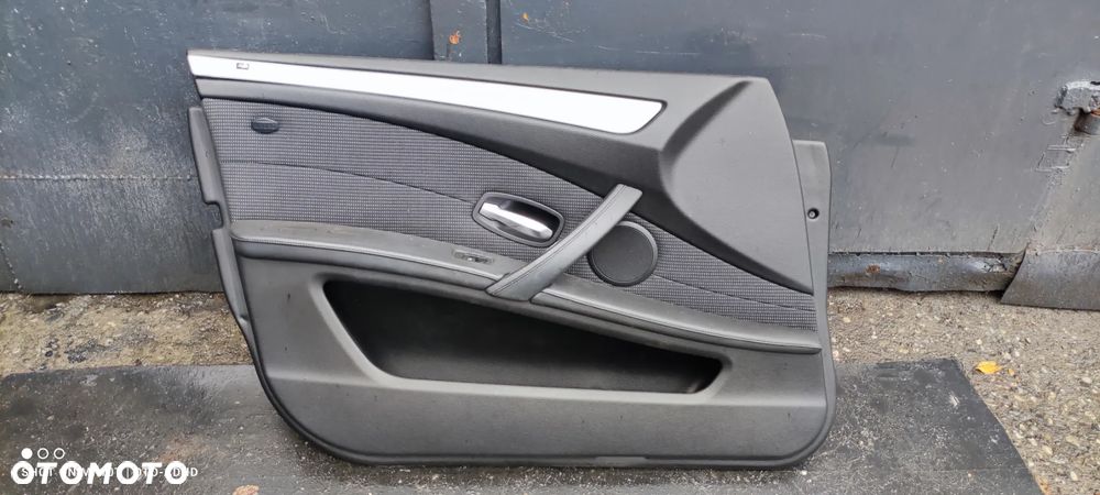 Boczek przedni lewy poduszka airbag tapicerka lewy przód BMW e60 e61 lift anglik - 1