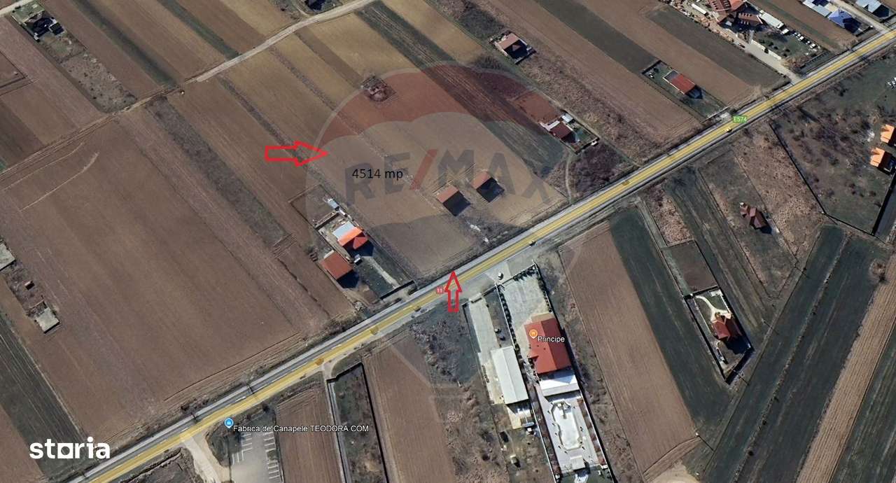 Teren 4,514 mp Luizi-Calugara / Strada Principala - Imagine principală: 4/4