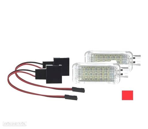 LUZES LED PARA PÉS E PARA PORTAS AUDI - 3