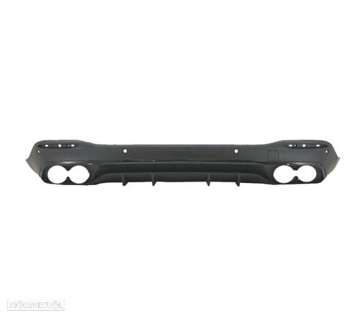 DIFUSOR PARA MERCEDES GLE W167 AMG 19- LOOK GLE53 PRETO - 4