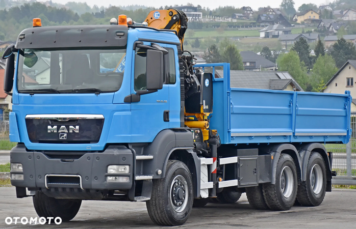 MAN TGS 26.360 * WYWROTKA 5,50m + EFFER 165.11/2S + PILOT / 6x6 - 4