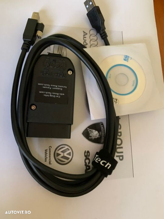 Vcds Vag Com Tester Diagnoza Vw Audi Seat Skoda Porsche HEX USB CAN V2 VCDS/VAG.COM VW AUDI PORSCHE SEAT ross tech - 20.4 engleza romana - 3