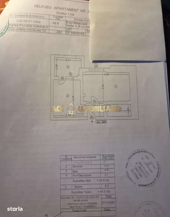 2 Camere | Metalurgiei | Proximitate Metrou | Loc de Parcare Subteran-9