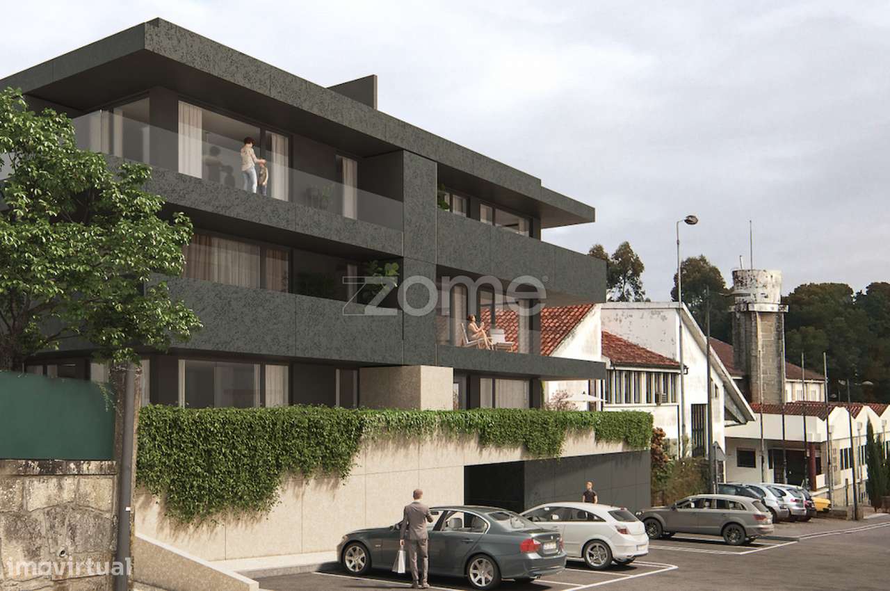Apartamento T2 duplex novo com elevador e garagem em Ponte de Lima - Grande imagem: 4/17