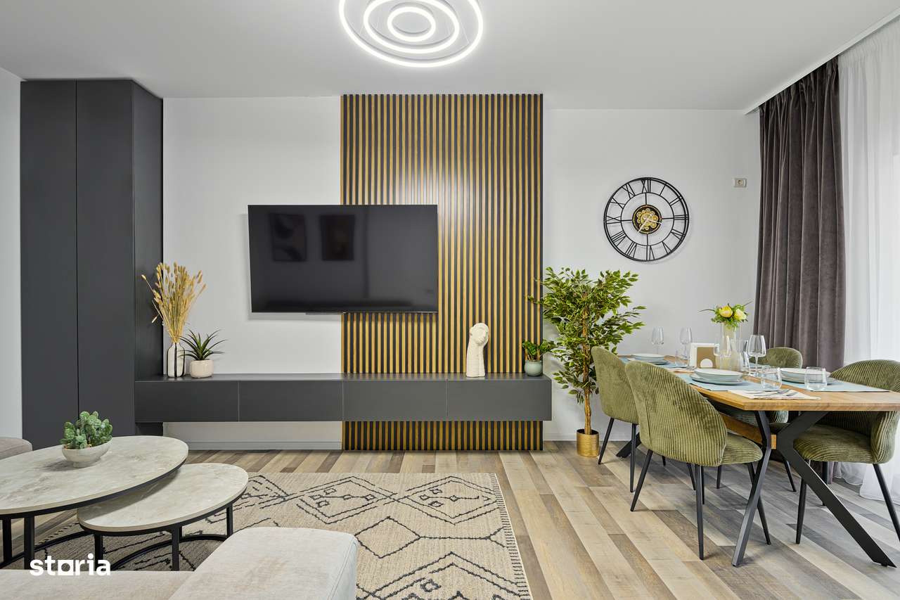 2 camere decomandat | Bloc Nou | Mobilat & utilat | Parcare si boxa