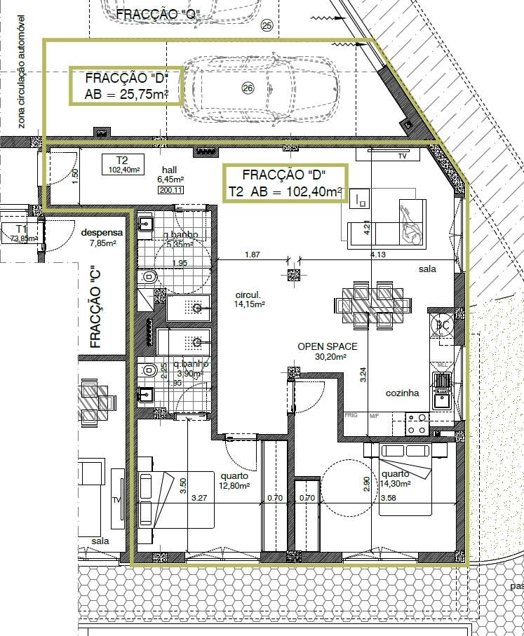 Apartamento T2 Venda em Oliveira de Azeméis, Santiago de Riba-Ul, Ul,-15