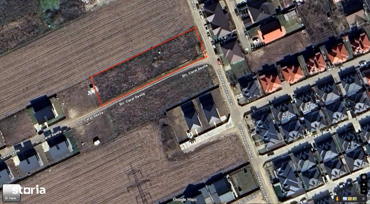 Teren 1500mp Miroslava - canalizare, proiect, negociabil - Imagine principală: 1/2