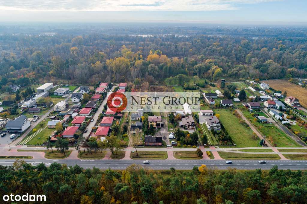 Grunt przy skarpie 1421m2 Suchocin gm. Jabłonna-9