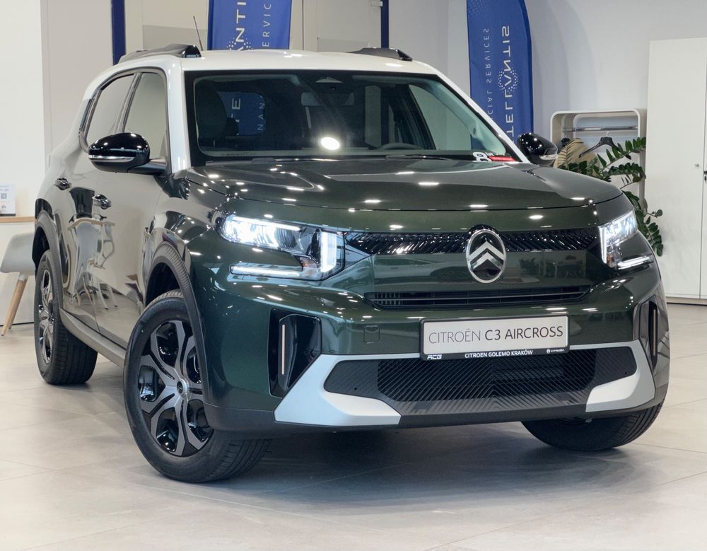Nowy Citroen C3 Aircross wersja PLUS 100KM Turbo skrzynia Manualna