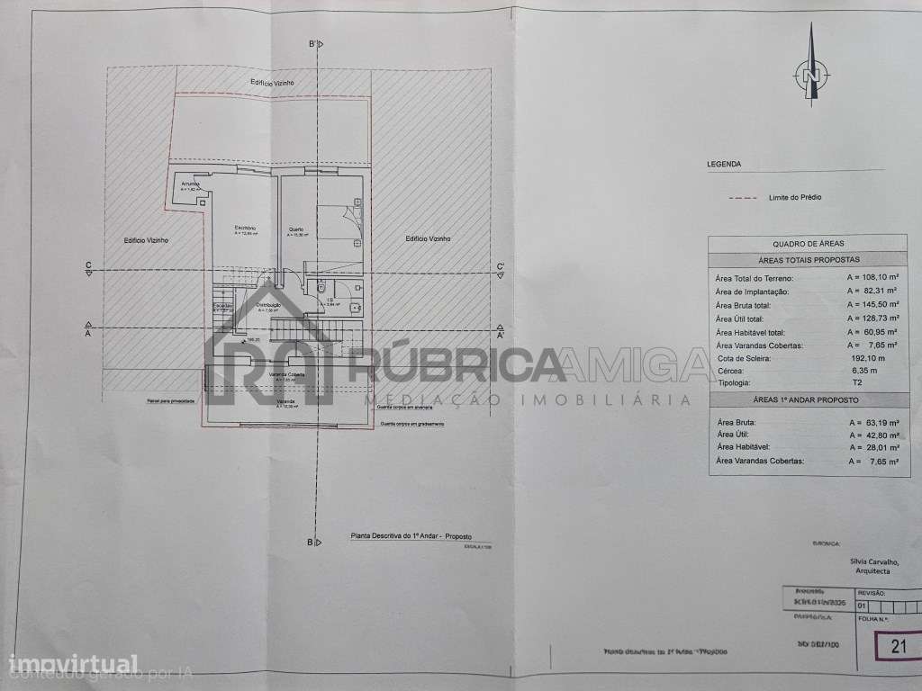 Casa antiga com projeto aprovado para Moradia v3+1 em Loulé-12