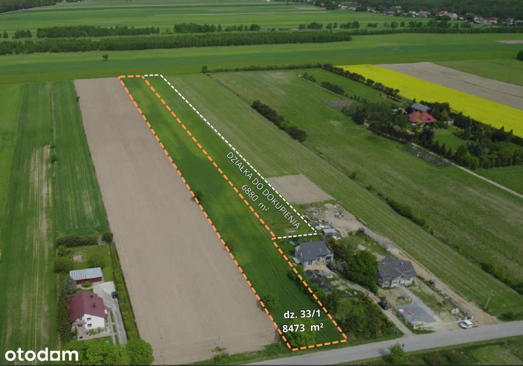 Działka budowalna w Dobieszkowie gm. Stryków - Pełny obrazek: 1/7