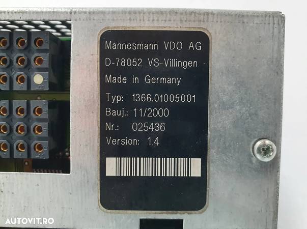 Display Bord, Mannesmann VDO AG, 1366.01005001, Version 1.4, 136601005001 - 3