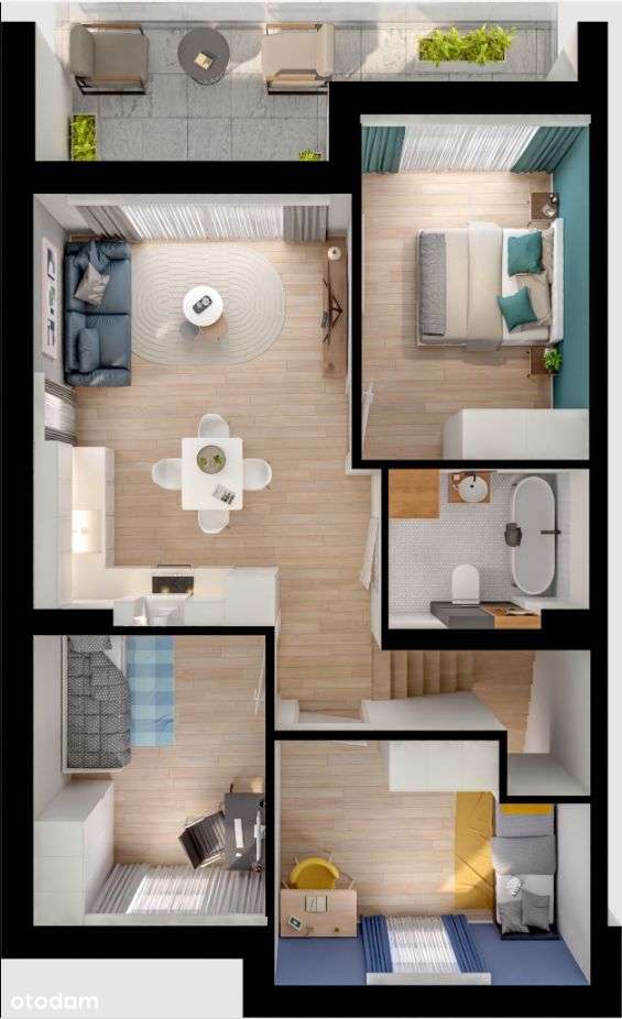 FORESTIS- Mieszkanie nr 2B - Pełny obrazek: 3/9