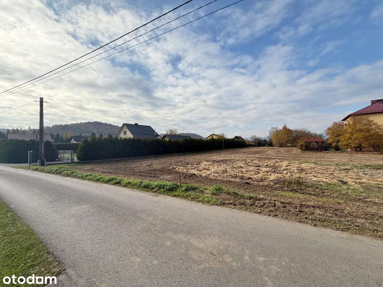 *** Piękna, równa działka z widokiem na góry i las!-3