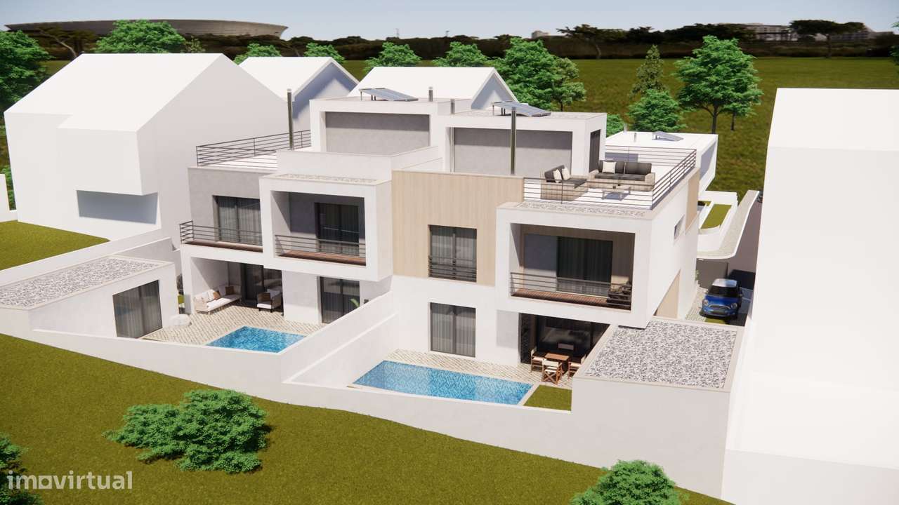 MORADIA DE LUXO COM PISCINA | T4 | BAIRRO DO CATIVO - Grande imagem: 4/5