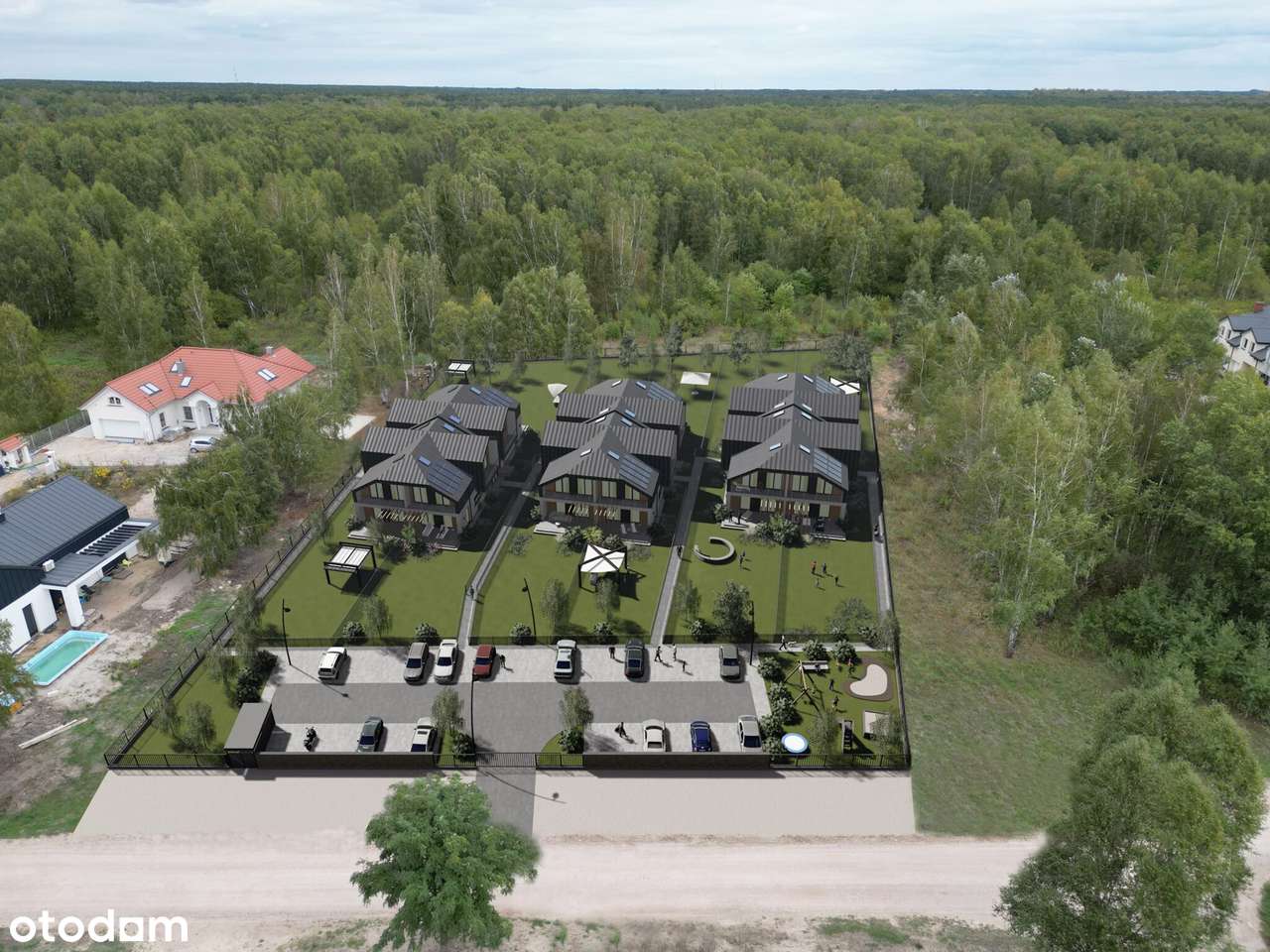 ZAMIESZKAJ WŚRÓD ZIELENI, NOWE DOMY - Pełny obrazek: 5/9