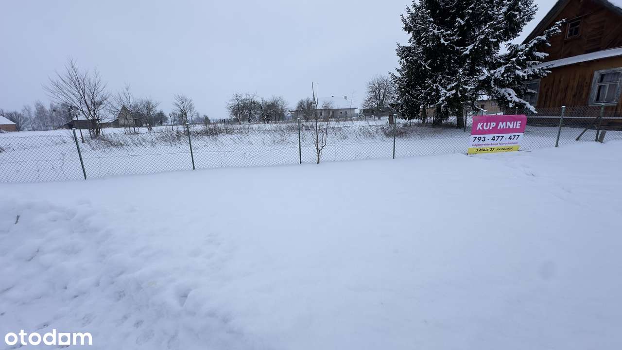 Działka w Podlaskiej malowniczej wsi Rzepiska,Żubry PuszczaBiałowieska-7
