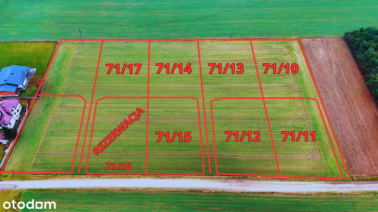 Kompleks działek | 1150 m2/1650 m2 | 5 min. od Rawy Mazowieckiej NIWNA - Pełny obrazek: 4/19