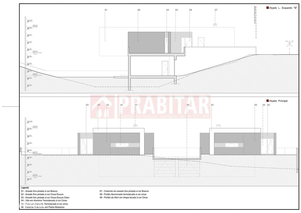 MORADIA TIPO T4 COM GARAGEM e grande terreno plano  NOVA-22