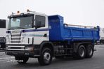 Scania 124c  420  / CAMION BASCULANTE 6x4 / BASCULARE PE 2 FETE / MANUAL - 9