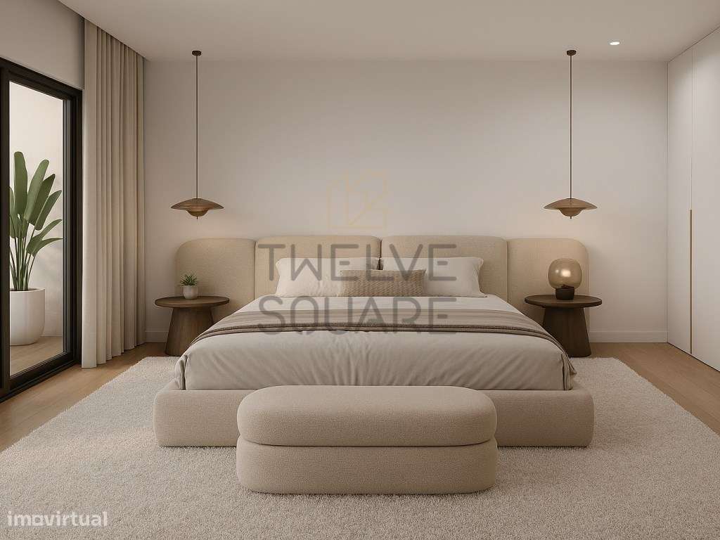 Apartamento T2 Novo em Condomínio Fechado nos Pousos, Leiria - Grande imagem: 4/11