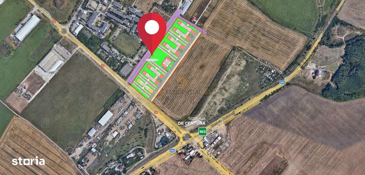 Oportunitate,teren autorizat,8 imobile Ds+P+5E,Sos. Oltenitei-Danubian - Imagine principală: 2/5