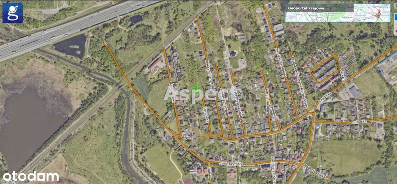 Działka budowlana 638m2 Zabrze ul. Toruńska - Pełny obrazek: 5/5