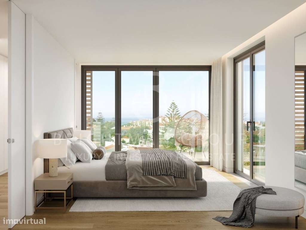 Penthouse Duplex T4 na Parede-15