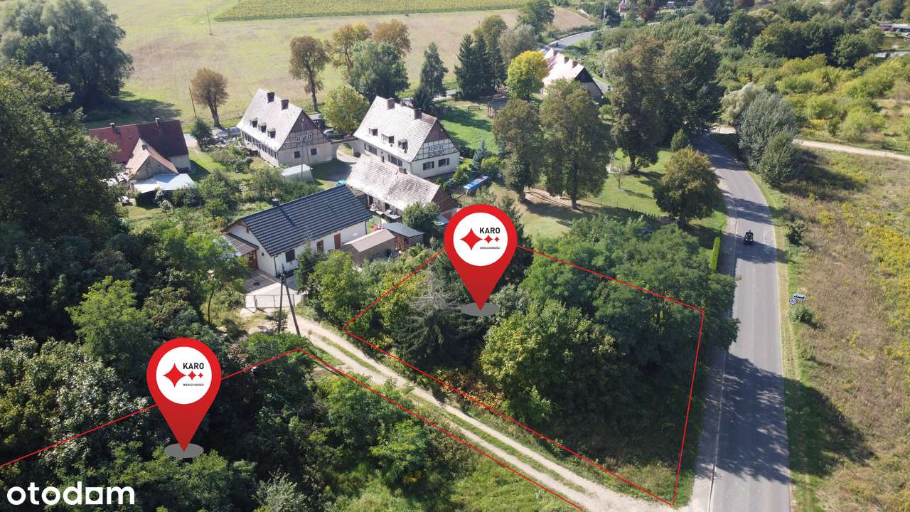 NIŻSZA CENA ! Działki z WZ, Pszczew, jezioro, las - Pełny obrazek: 1/9