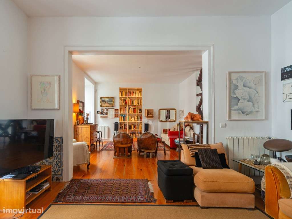 Apartamento T4 em edifício Pombalino Histórico, Lisboa - Grande imagem: 4/34