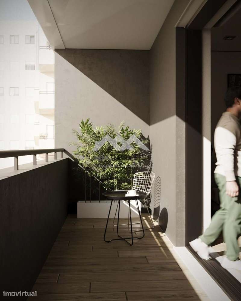 Ap. T0 em Condomínio Fechado | 5 min. Marina do Freixo | Piscina | Pad - Grande imagem: 5/30