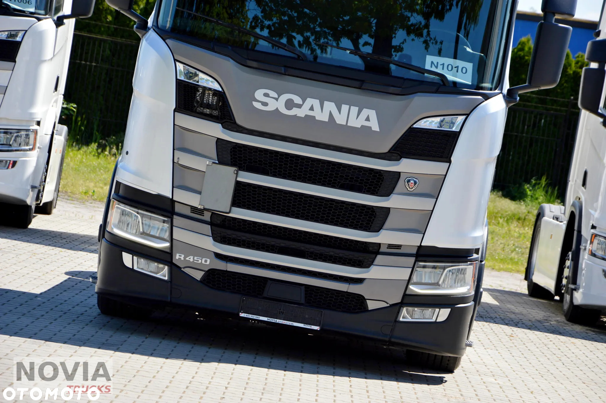 Scania R450 BEZ EGR | LOW DECK | FULL LED | BAKI 1.400 L | KLIMA POSTOJOWA | 2 SZTUKI! - 10