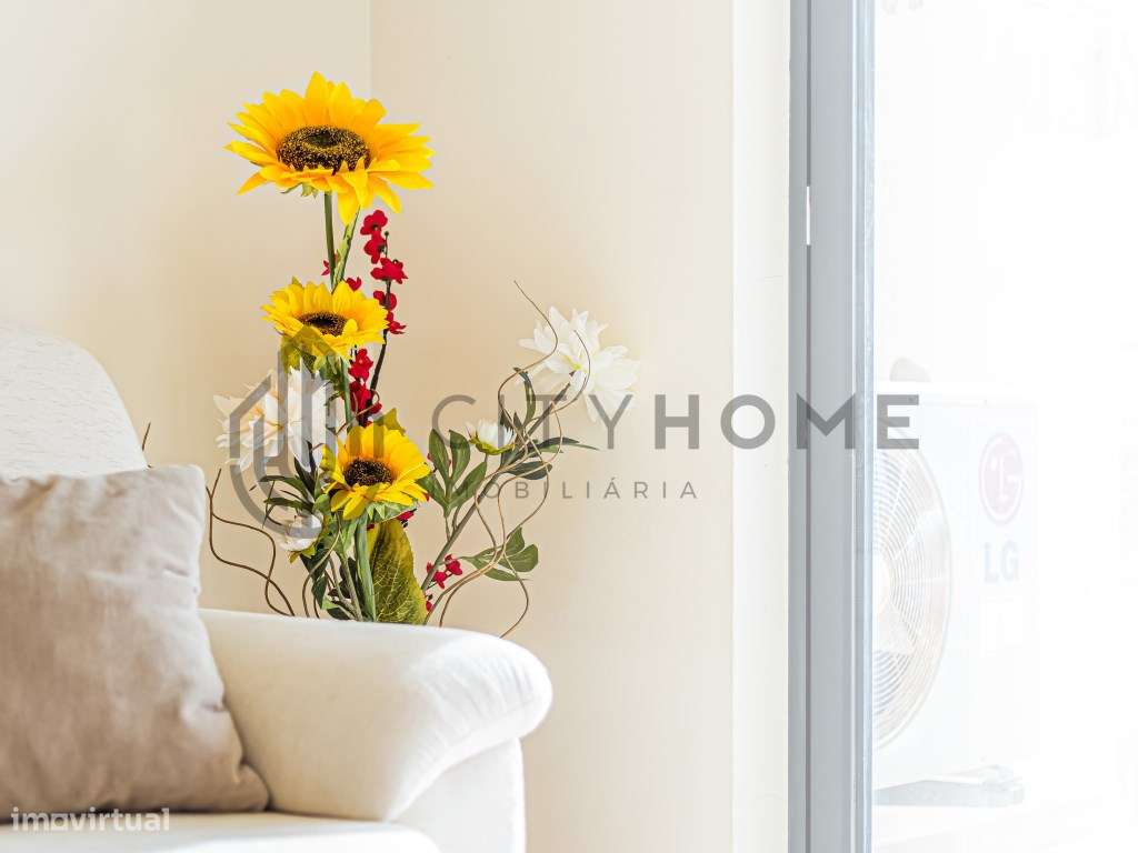 Apartamento T2 com garagem e vista mar a 400m da praia - Grande imagem: 5/22