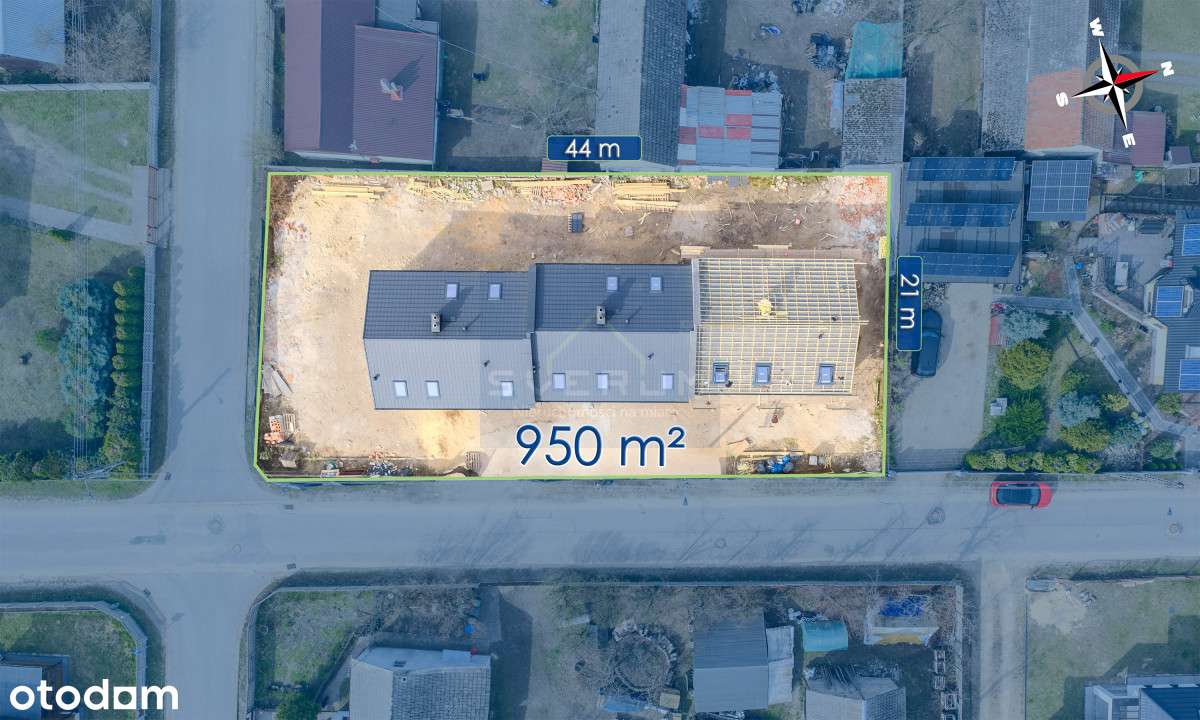 Dom w zabudowie szeregowej w spokojnej okolicy