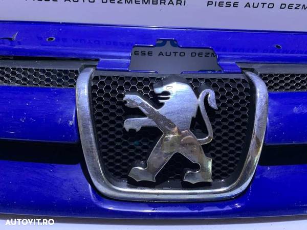 Grila cu Emblema Radiator Bara Spoiler Fata Peugeot Partner 2002 - 2008 Cod 9644758777 - 5