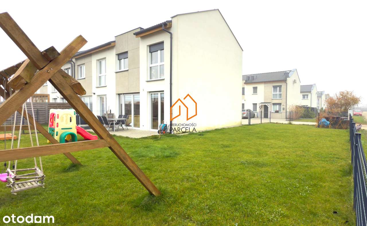 Mieszkanie dwupoziomowe z ogródkiem w Dominowie.-18