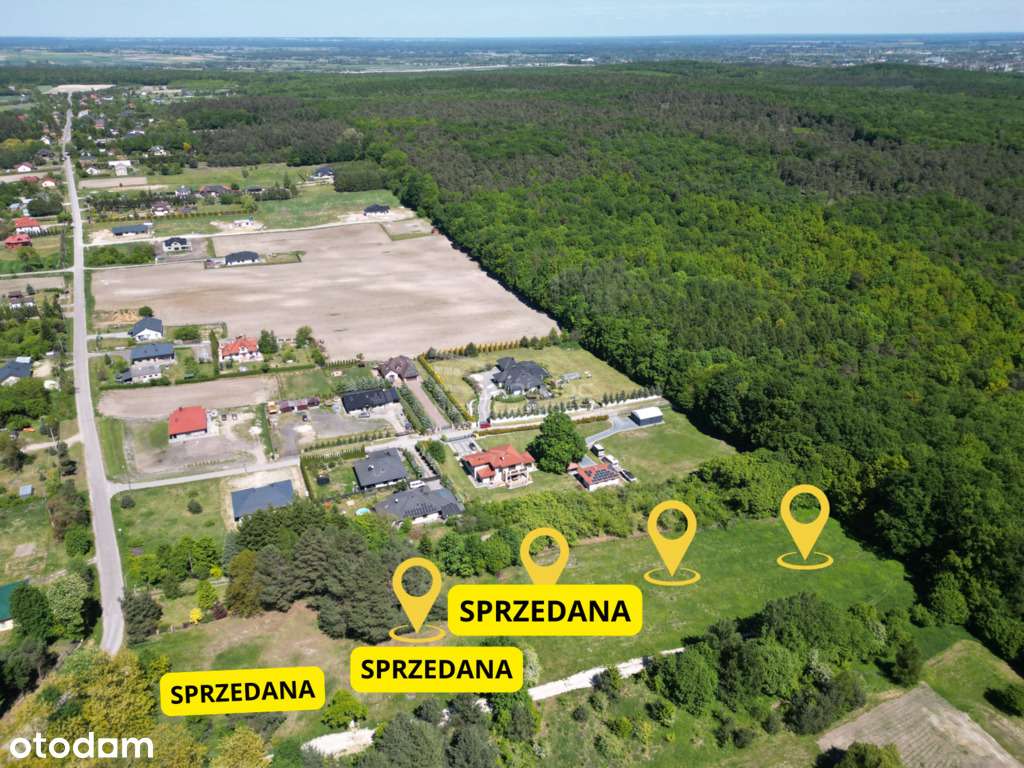 Piękne działki budowlane w Janowie - kolo Chełma - Pełny obrazek: 3/10