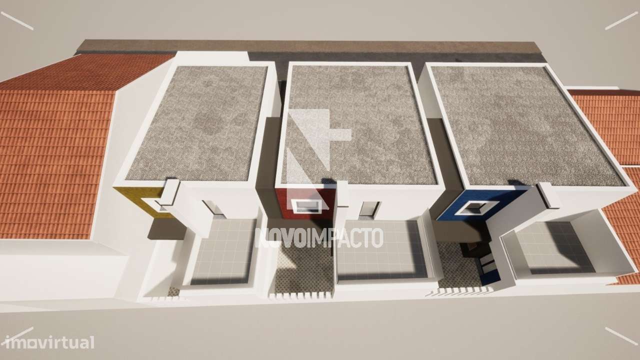 Montijo - Moradia T3 c/ Terraço, Logradouro e Parqueamento-7