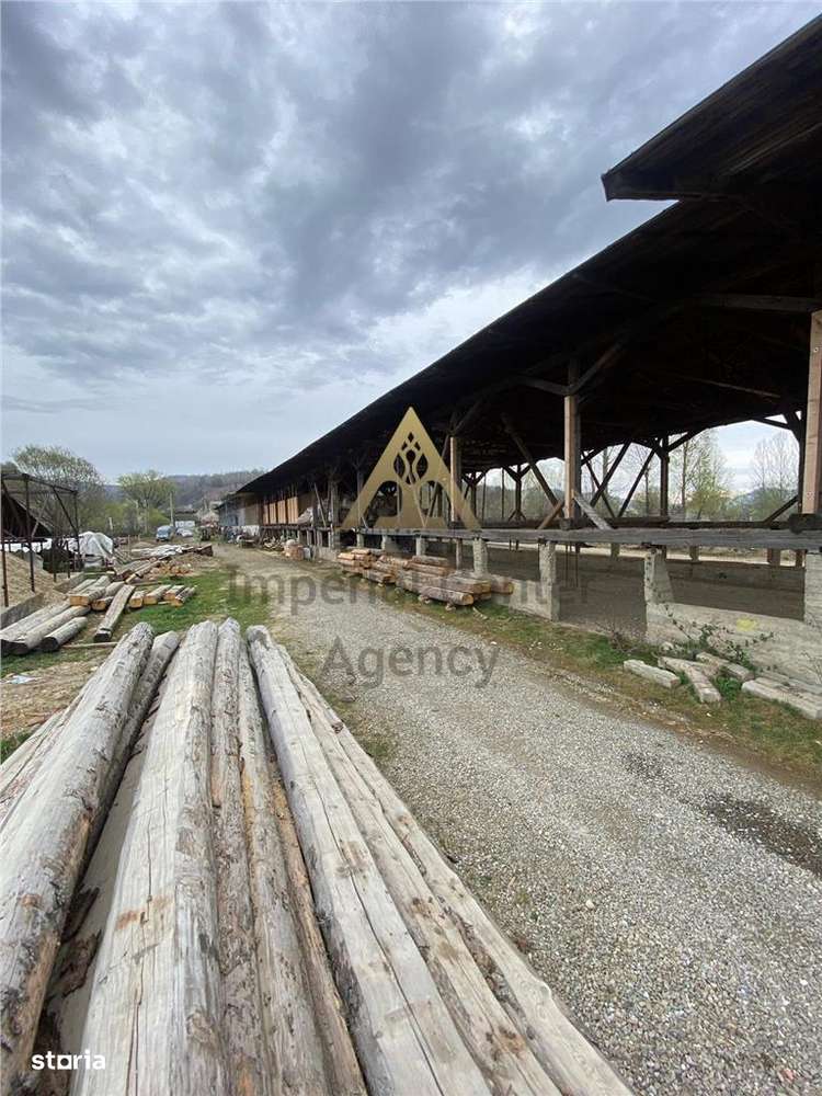 HALE-DEPOZIT DE VANZRE SI TEREN 10000 mp  AGAS jud.Bacau - Imagine principală: 2/17