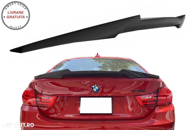 Eleron Portbagaj BMW Seria 4 F32 Coupe (2013-2019) M4 CSL Design Carbon- livrare gratuita - 1